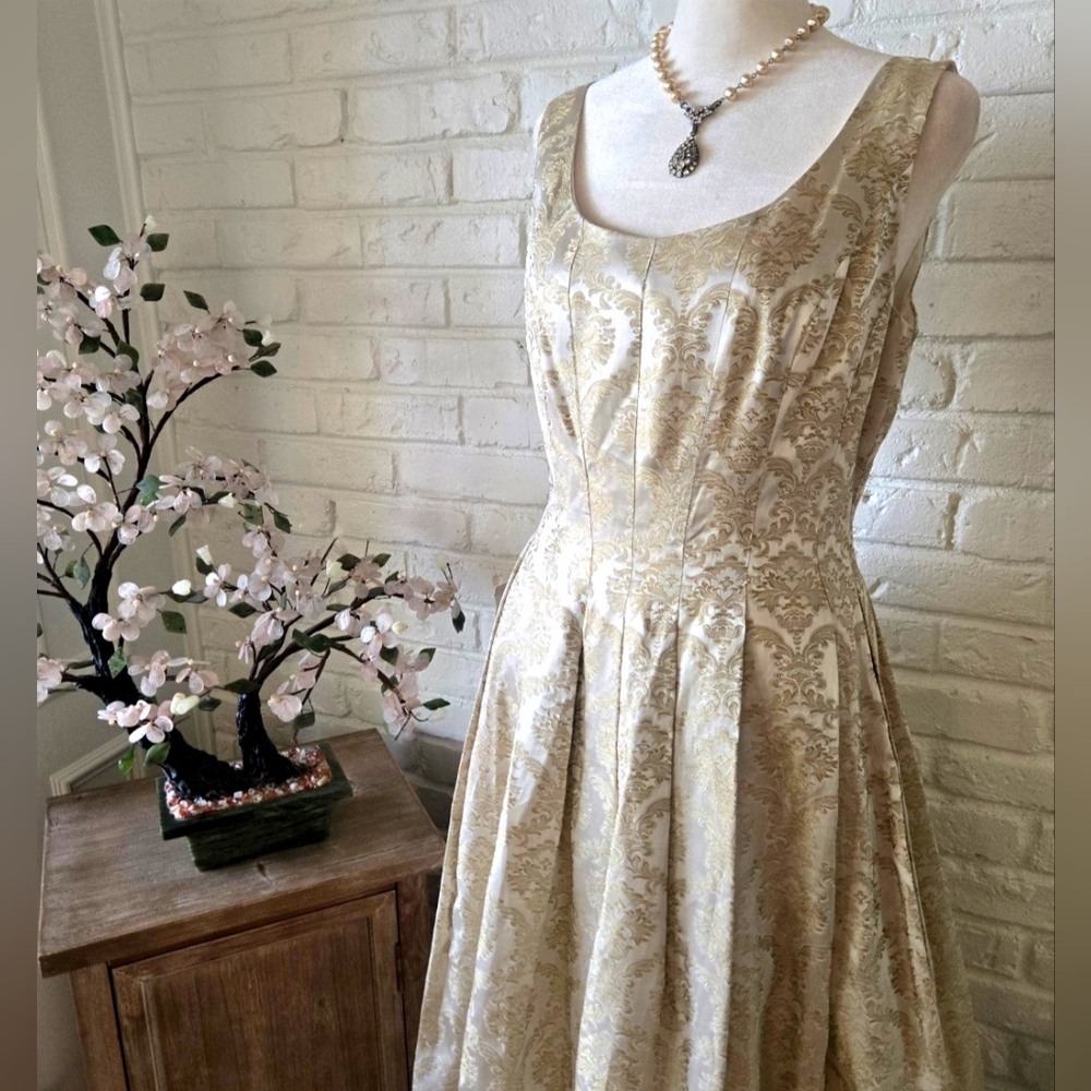 CLEARANCE Vtg Nordstrom NWT Baroque Gown, Formal, 8, Wedding
